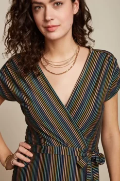 Abigail Dress Mariani Stripe