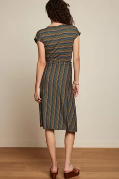 Abigail Dress Mariani Stripe
