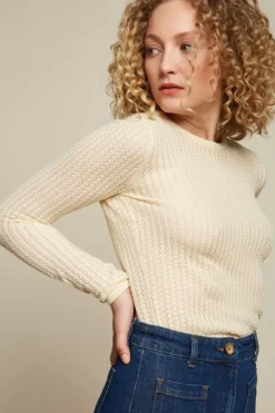 Agnes Ajour Top Cottonclub