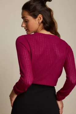 Agnes Ajour Top Cottonclub