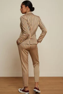 Ann Pants Cubano Stripe