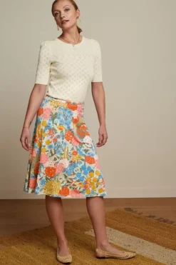 Bella Knit Top Heart Ajour