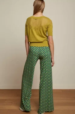 Border Palazzo Pants Brazza