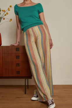 Border Palazzo Pants Merolla