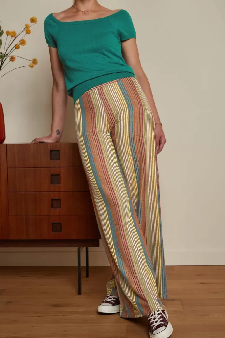 Border Palazzo Pants Merolla