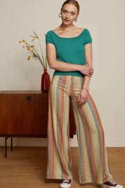 Border Palazzo Pants Merolla