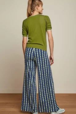 Border Palazzo Pants Saba