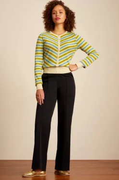 Cardi Roundneck Cabana Stripe