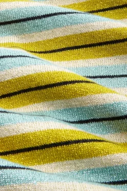 Cardi Roundneck Cabana Stripe