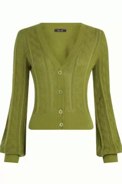 Cardi V Bell Sleeve Herrero