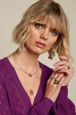 Cardi V Bell Sleeve Herrero