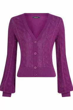 Cardi V Bell Sleeve Herrero