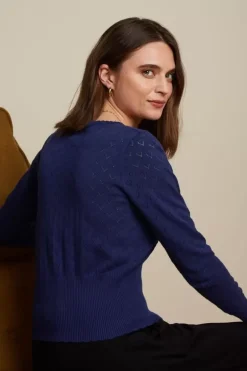 Cardi V Heart Ajour Bci