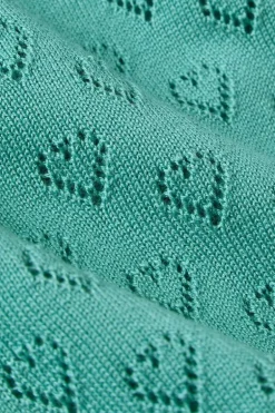 Cardi V Heart Ajour Bci