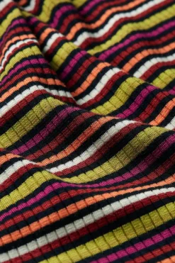 Carice V Top Brunelli Stripe