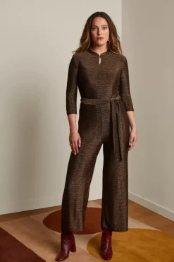 Chinese Jumpsuit Rave Lurex