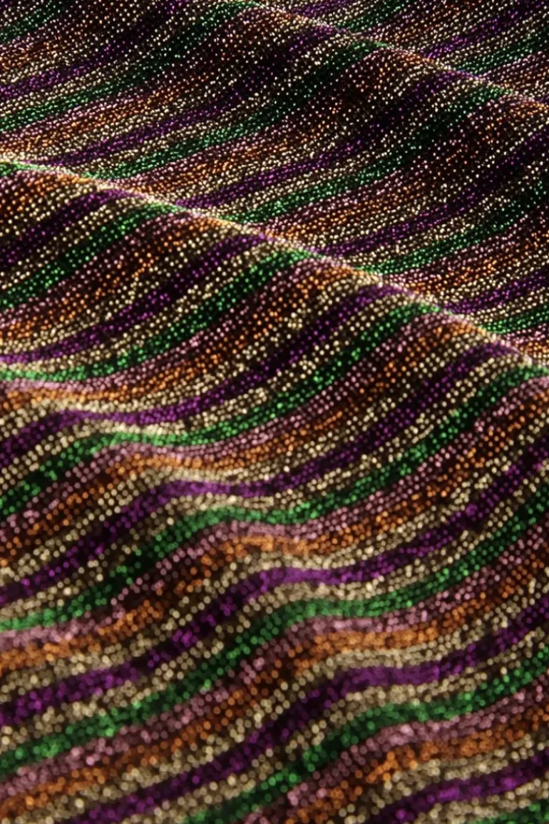 Chinese Jumpsuit Rave Lurex