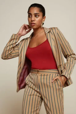 Daisy Blazer Cubano Stripe