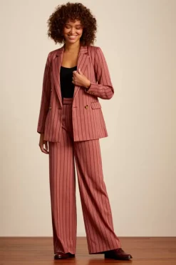 Dinah Blazer Cubano Stripe