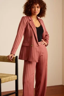 Dinah Blazer Cubano Stripe