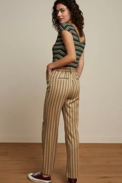 Double V Top Brunelli Stripe