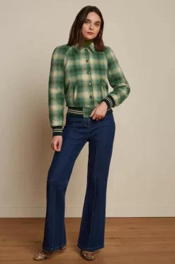 Ella Baseball Jacket Cruz Check