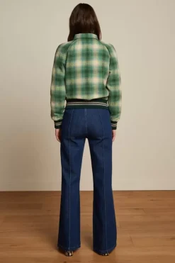 Ella Baseball Jacket Cruz Check