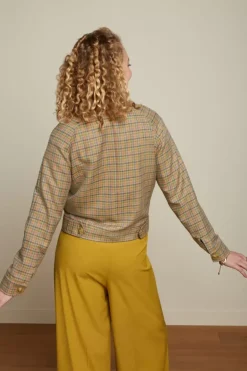 Elle Baseball Jacket Siren Check