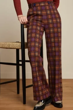Garbo Pintuck Pants Ny Check