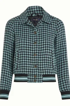 Isa Collar Jacket Rubio Check