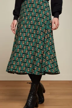 Juno Midi Skirt Cameo