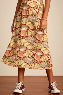 Juno Midi Skirt Neptuno