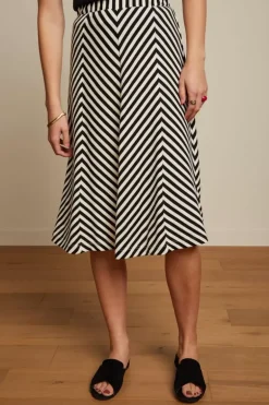 Juno Panel Skirt Chopito Stripe