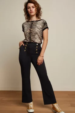 Lara Sailor Cropped Pants Broadway