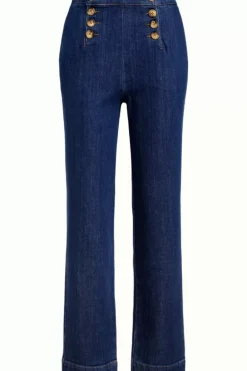 Lara Sailor Pants Golden Denim