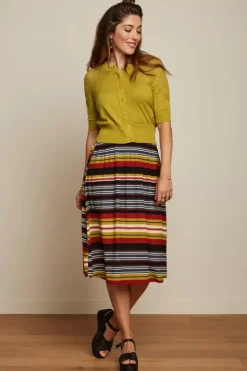 Layla Skirt Maxim Stripe