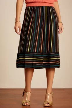 Layla Skirt Oleo Stripe