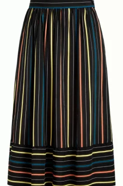 Layla Skirt Oleo Stripe