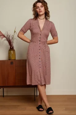 Lola Button Dress Callaloo