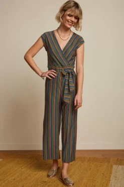 Lot Midi Jumpsuit Mariani Stripe