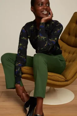 Luz Pintuck Pants Milano Uni