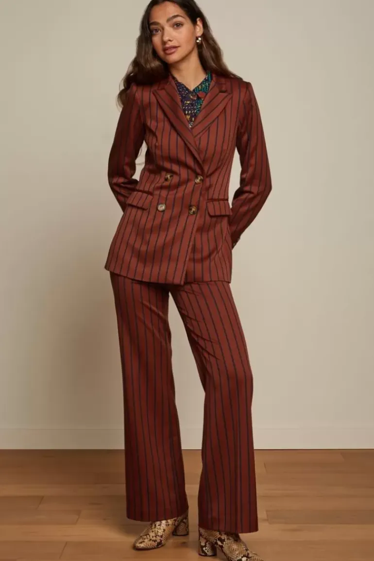 Marcie Pants Cubano Stripe