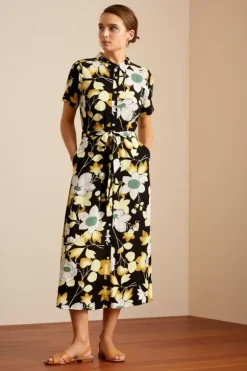 Olive Midi Dress La Boca