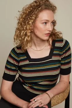 Square Top Riera Stripe