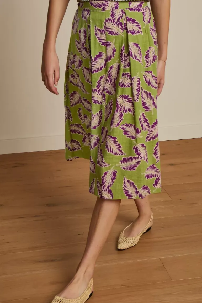 Suzette Pleat Skirt Dominica