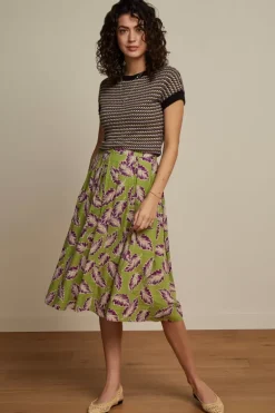 Suzette Pleat Skirt Dominica