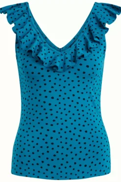 Vicky Ruffle Top Farola